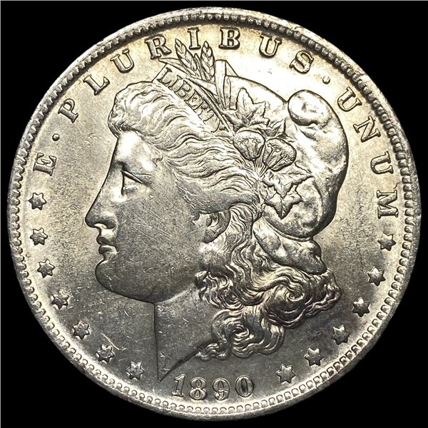 1890-O Silver Morgan Dollar CHOICE AU