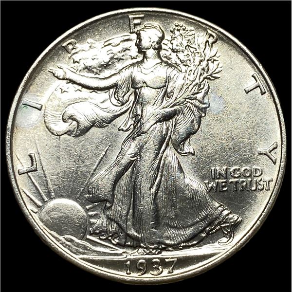 1937 Walking Liberty Half Dollar CHOICE BU