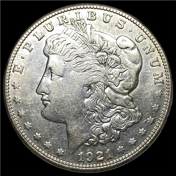 1921-S Silver Morgan Dollar CHOICE AU