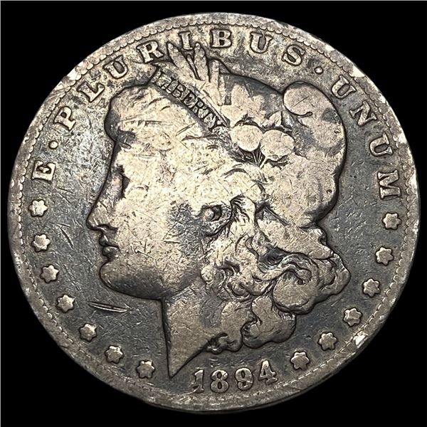 1894-O Silver Morgan Dollar LIGHTLY  CIRCULATED