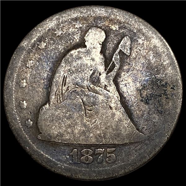 1875-S Silver Twenty Cent Piece NICELY  CIRCULATED