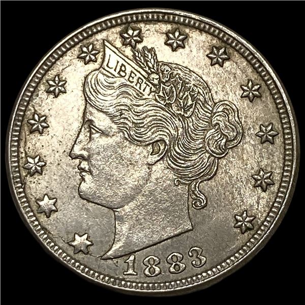 1883 Liberty Head Nickel No Cents  UNCIRCULATED