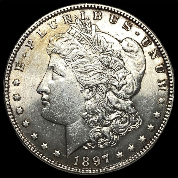 1897 Morgan Silver Dollar CHOICE BU