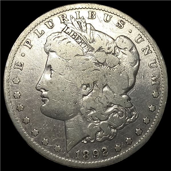 1892-S Silver Morgan Dollar GEM BU