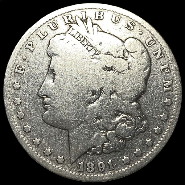 1891-O Silver Morgan Dollar NICELY CIRCULATED
