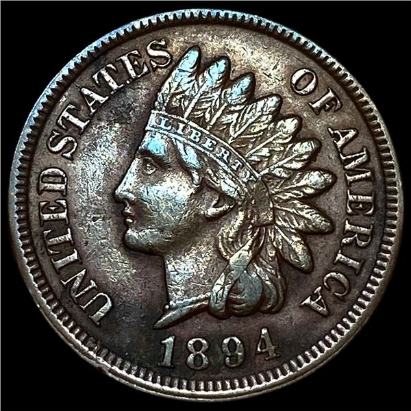 1894 Indian Head Cent CLOSELY UNCIRCULATED