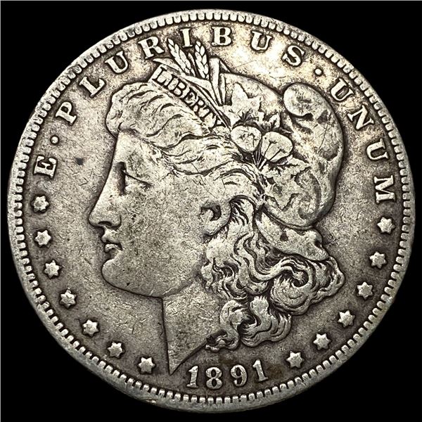 1891-O Silver Morgan Dollar LIGHTLY  CIRCULATED
