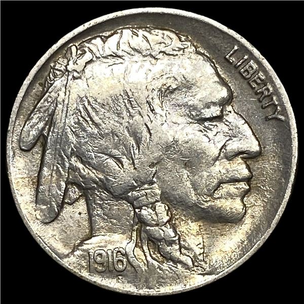 1916 Buffalo Nickel CHOICE AU