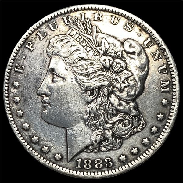 1883-S Silver Morgan Dollar CHOICE AU