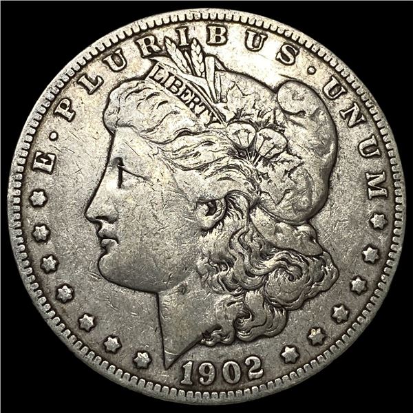 1902 Morgan Silver Dollar LIGHTLY CIRCULATED