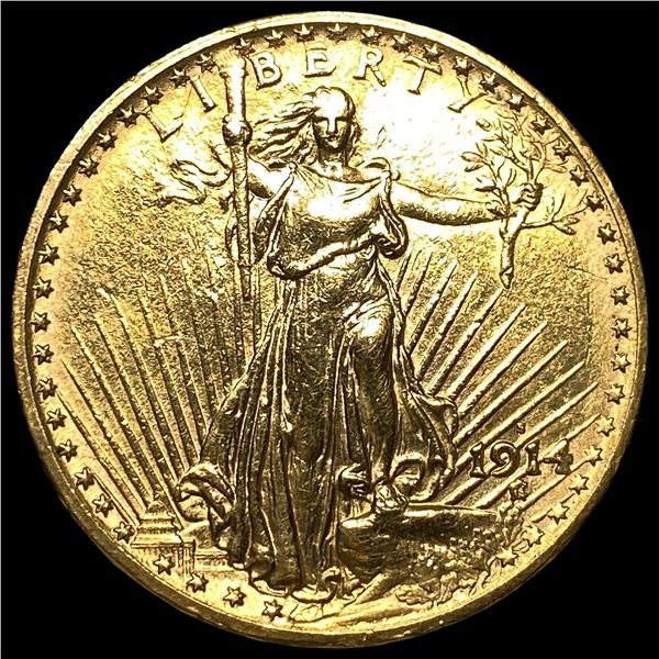 1914 $20 Saint-Gaudens Double Eagle  UNCIRCULATED