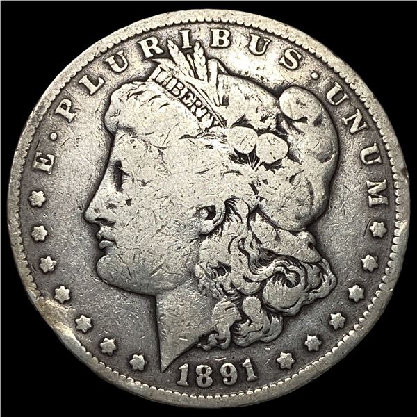 1891-CC Silver Morgan Dollar NICELY  CIRCULATED