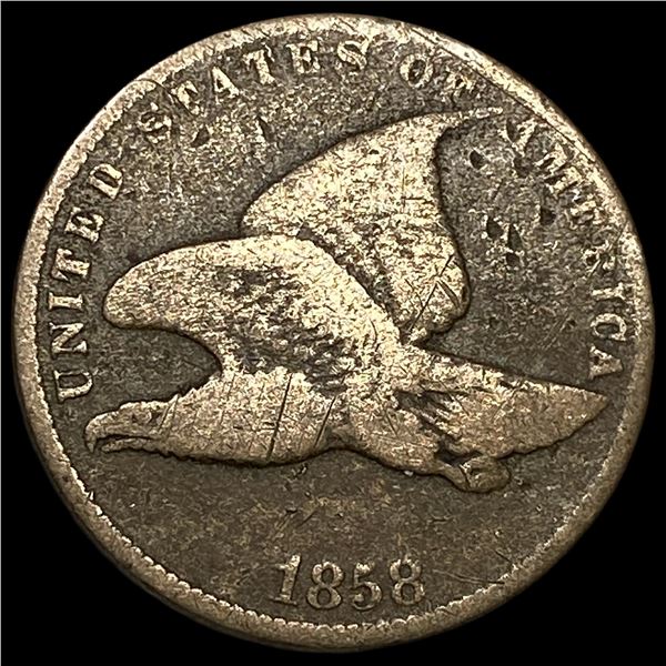 1858 Flying Eagle Cent LIGHTLY CIRCULATED