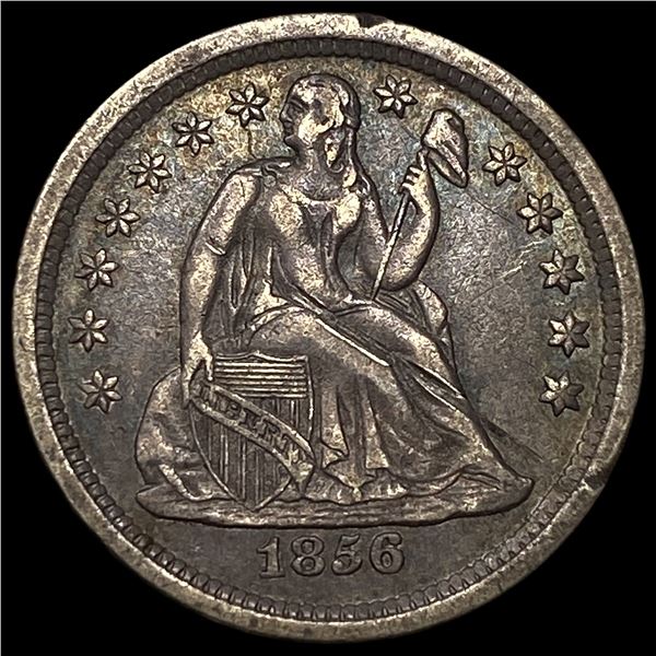 1856 Seated Liberty Dime CLOSELY UNCIRCULATED
