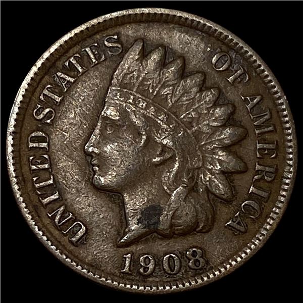 1908-S Indian Head Cent NEARLY UNCIRCULATED