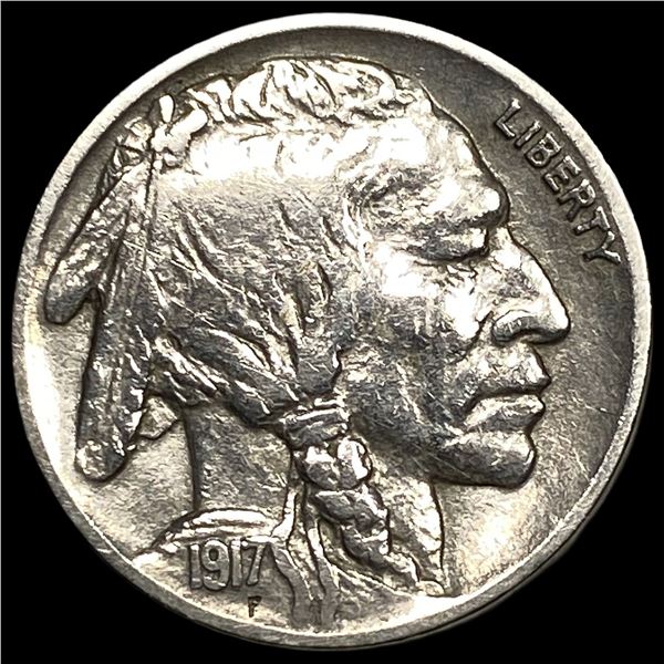 1917-D Buffalo Nickel CLOSELY UNCIRCULATED