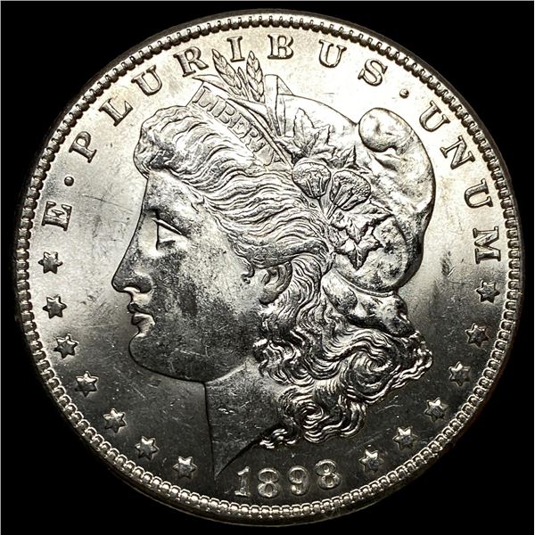 1898-O Silver Morgan Dollar GEM BU