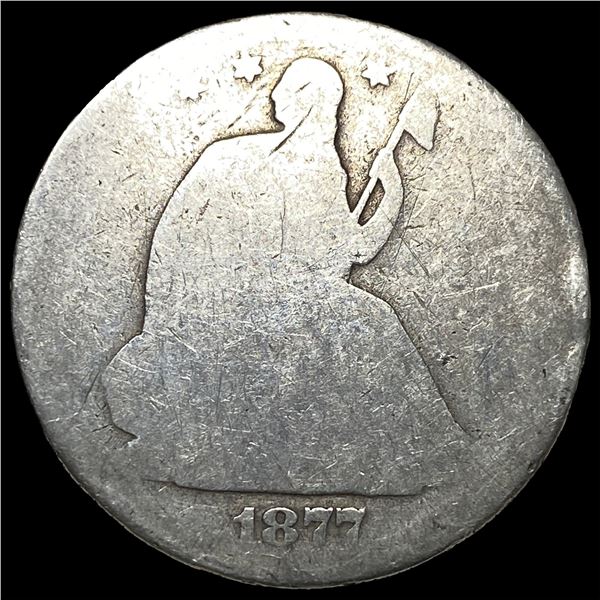1877 Seated Liberty Half Dollar NICELY  CIRCULATED