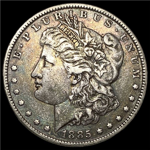 1885 Silver Morgan Dollar LIGHTLY CIRCULATED