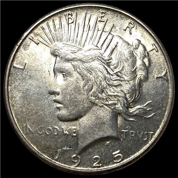 1923-S Silver Peace Dollar CHOICE BU