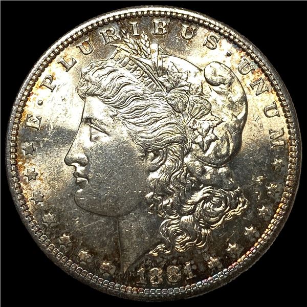 1881-S Silver Morgan Dollar CHOICE BU