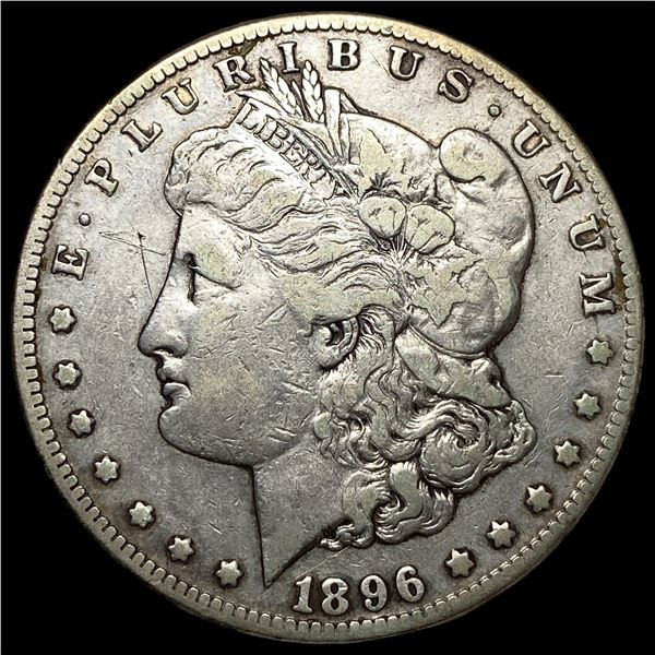 1896-S Silver Morgan Dollar LIGHTLY  CIRCULATED