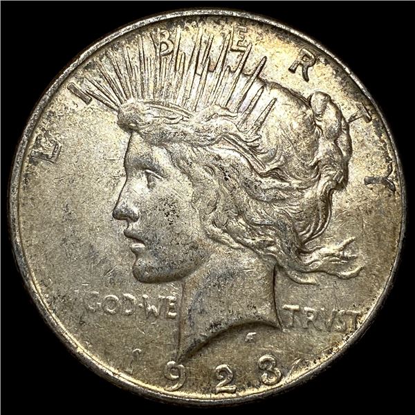 1923 Peace Silver Dollar NEARLY UNCIRCULATED