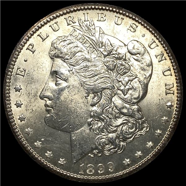 1899-O Silver Morgan Dollar GEM BU