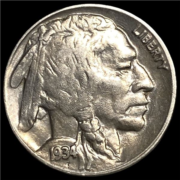 1934-D Buffalo Nickel CLOSELY UNCIRCULATED