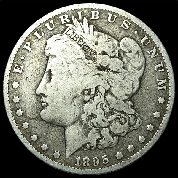 1895-O Silver Morgan Dollar LIGHTLY  CIRCULATED