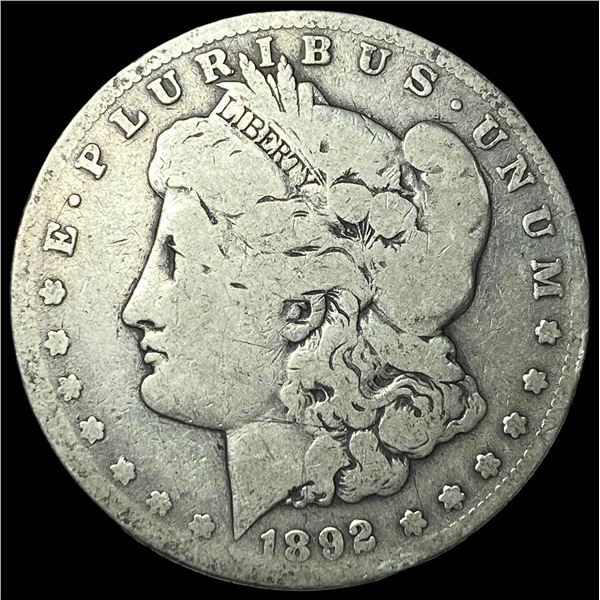1892-S Silver Morgan Dollar NICELY CIRCULATED