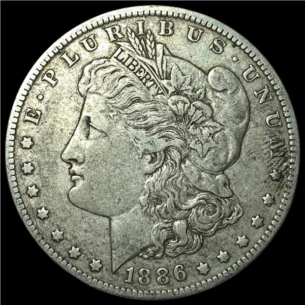 1886-O Silver Morgan Dollar LIGHTLY  CIRCULATED