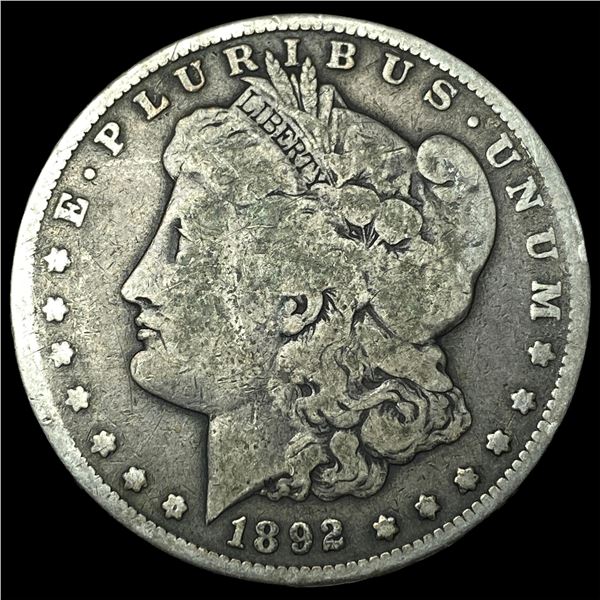 1892-S Silver Morgan Dollar LIGHTLY  CIRCULATED