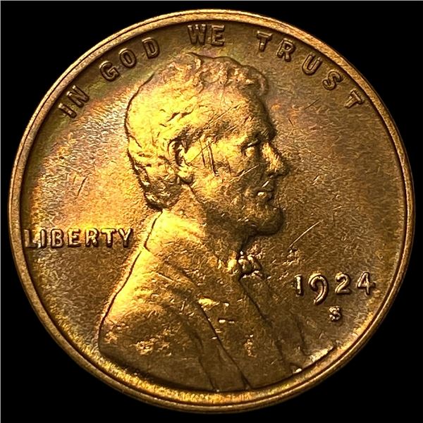 1924-S Lincoln Wheat Cent UNCIRCULATED