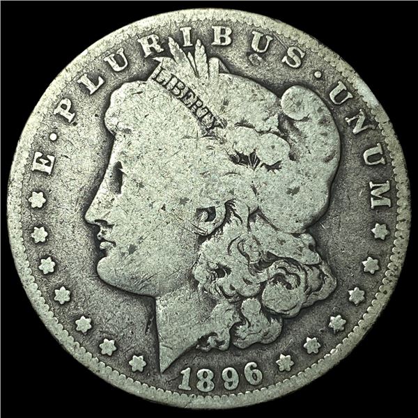 1896-S Silver Morgan Dollar NICELY CIRCULATED