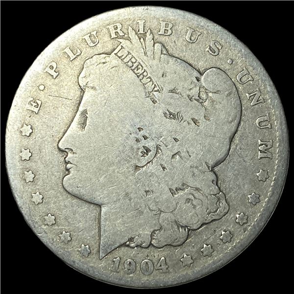 1904-S Silver Morgan Dollar NICELY CIRCULATED
