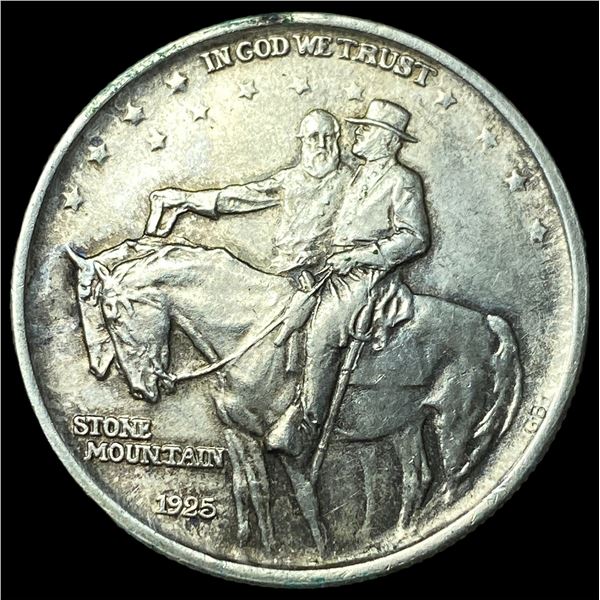 1925 Stone Mountain Silver Half Dollar CHOICE  BU