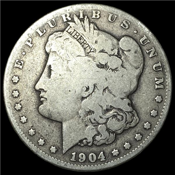 1904-S Silver Morgan Dollar NICELY CIRCULATED