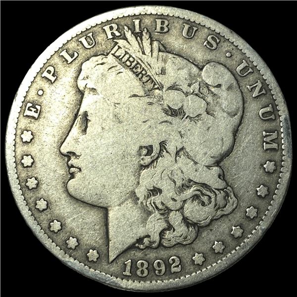 1892-S Silver Morgan Dollar LIGHTLY  CIRCULATED