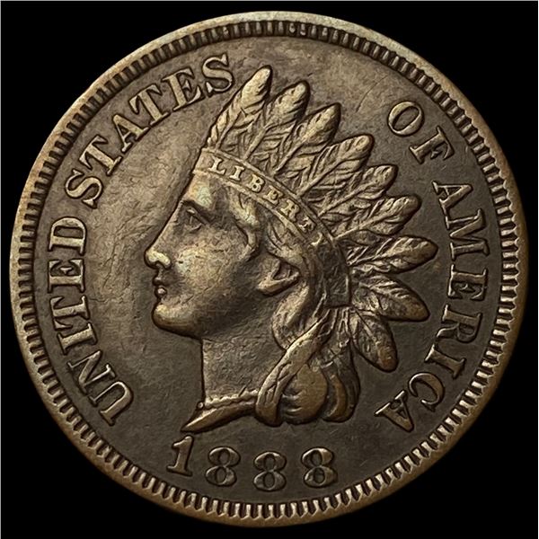 1888 Indian Head Cent CLOSELY UNCIRCULATED