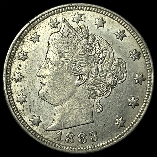 1883 Liberty Head Nickel (No Cents) CLOSELY  UNCIRCULATED