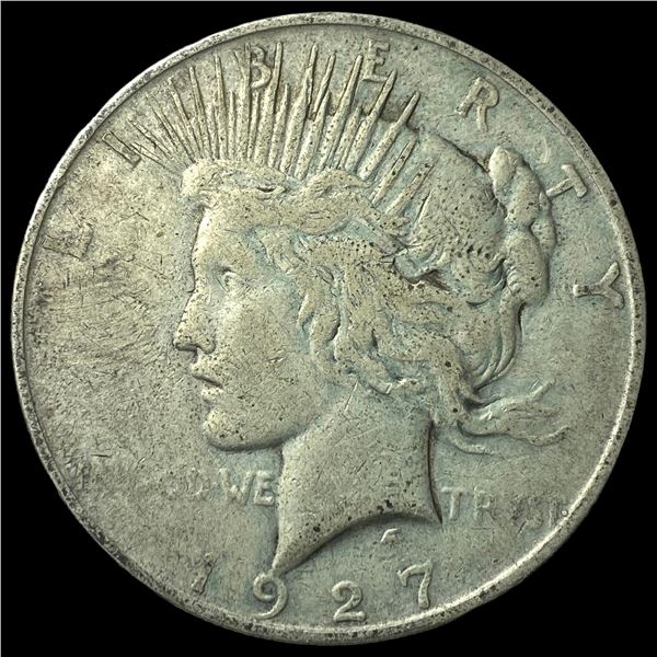 1927-D Silver Peace Dollar LIGHTLY CIRCULATED