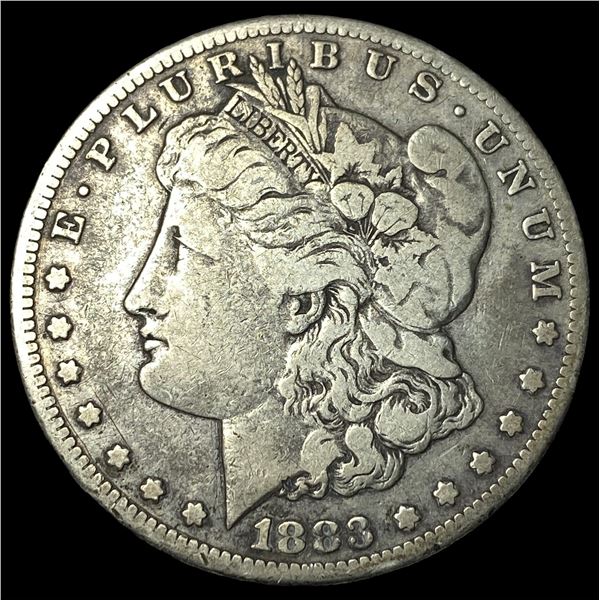 1883-CC Silver Morgan Dollar LIGHTLY  CIRCULATED