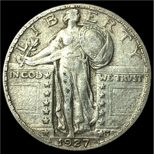 1927-M Standing Liberty Silver Quarter  CLOSELY UNCIRCULATED