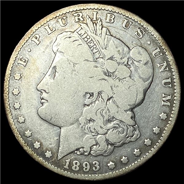 1893-O Silver Morgan Dollar LIGHTLY  CIRCULATED