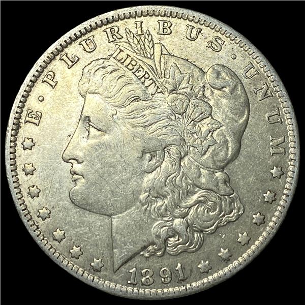 1891-O Silver Morgan Dollar CLOSELY  UNCIRCULATED