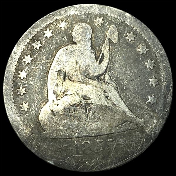 1842 Seated Liberty Quarter NICELY CIRCULATED