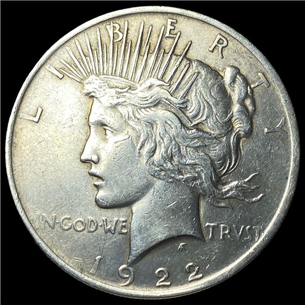 1922 Silver Peace Dollar CLOSELY UNCIRCULATED