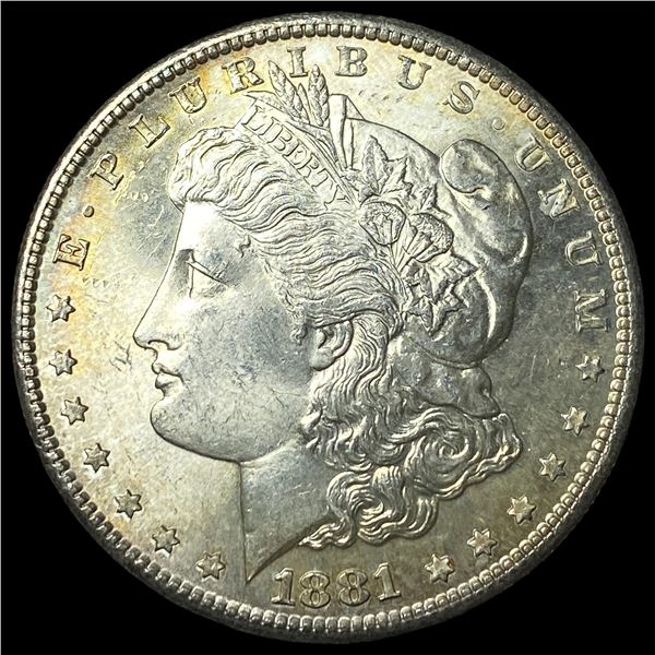 1881-S Silver Morgan Dollar GEM BU