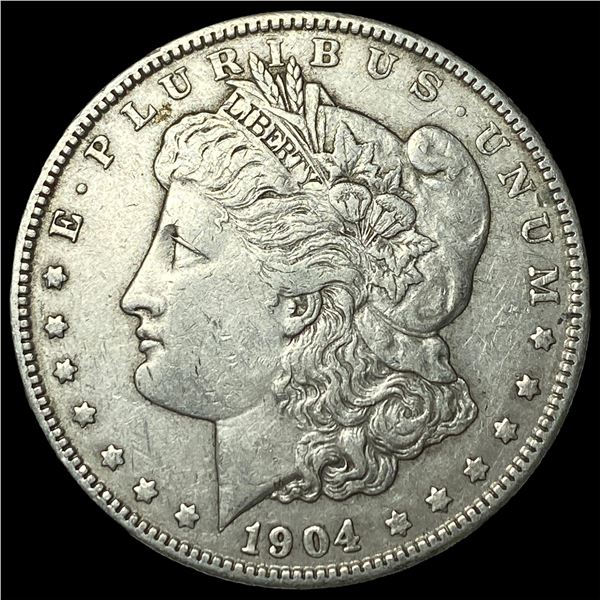 1904 Morgan Silver Dollar CLOSELY  UNCIRCULATED